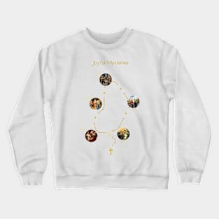 Joyful Mysteries of the Holy Rosary Crewneck Sweatshirt